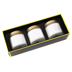 Set Of 3 Scented Candles - Text And Patterns Can Be Printed On The Surface (Option: Custommade patterned version)