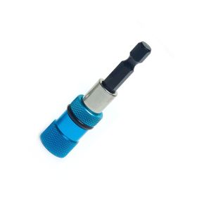 Hexagon Handle Black Cap Quick Release Self-locking Extension Connector (Option: Double magnetic 65L blue)