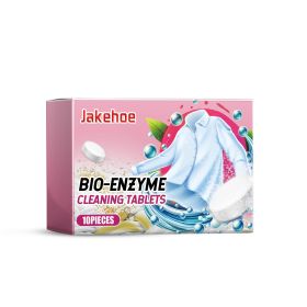 Clothing Decontamination Effervescent Tablets Biological Enzymes Explosive Salts Household Clothes Decontamination Decontamination Fragrance Clea (Option: Laundry effervescent tablets)