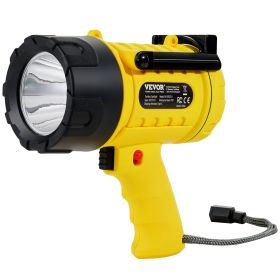 USB Super Bright Rechargeable Spotlight Flashlight Searchlight (Color: Yellow)