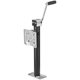 VEVOR Trailer Jack, Trailer Tongue Jack Fix Mount Bolt-on 2500 Lb Weight Capacity, Trailer Jack Stand With Handle For Lifting RV Trailer, Horse T (Option: Default)