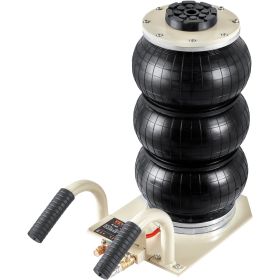 VEVOR Triple Bag Air Jack 3 Ton 6600 Lbs Pneumatic Jack For Car SUV Lifting (Option: Default)