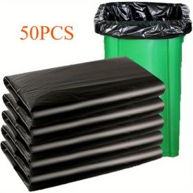 Plastic 30-gallon Garbage Bags 50 Pieces, No Weekend Delivery, No Sale On Amazon (Option: 50pcs)