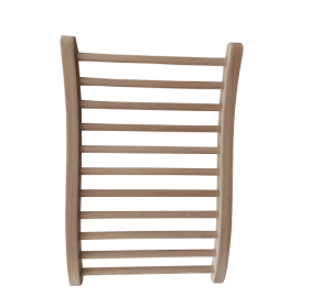 Hemlock Round Stick Sauna Backrest (Color: Yellow)