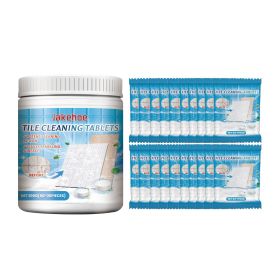 Tile Cleaning Tablets Toilet Bathtub Toilet Basin Floor Wall Tile Decontamination Descaling Cleaning (Option: Tile cleaning tablets)
